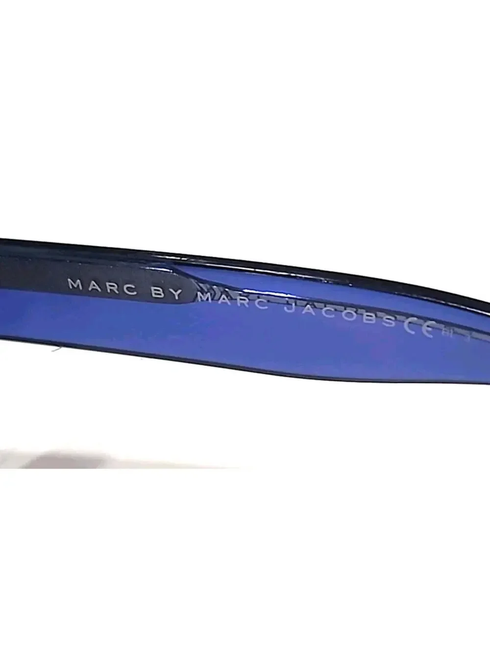 Marc Jacobs MMJ456/S Blue Square Oversized Sunglasses 56-17 140